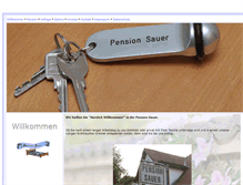 Tablet Screenshot of pensionsauer.de